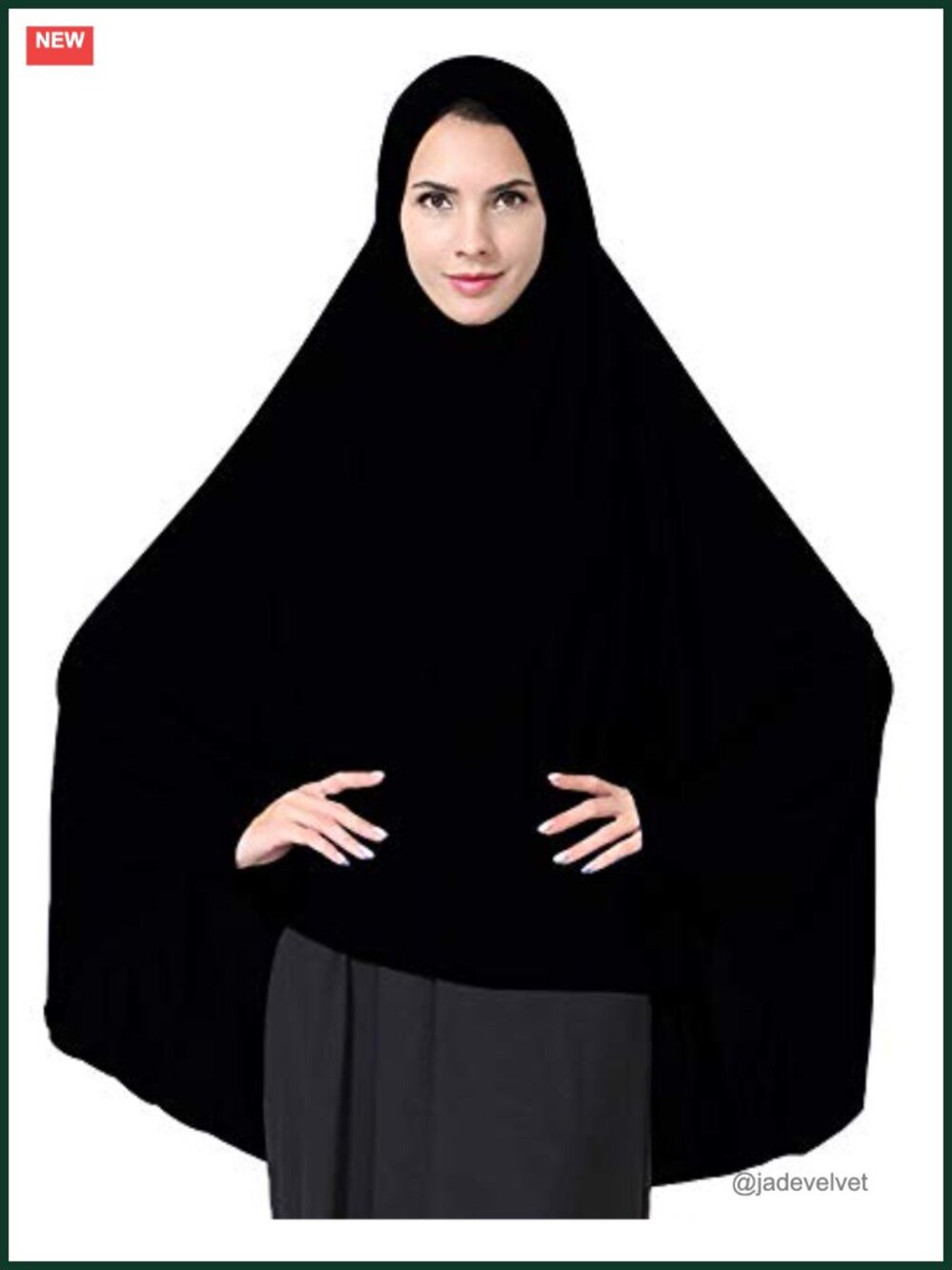 Women's Jersey Hijab Long Scarf Stretchy Breathable Modest Muslim Cover